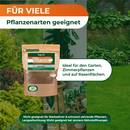 Melko - Organischer Mehlwurmkotdünger für Garten & Pflanzen